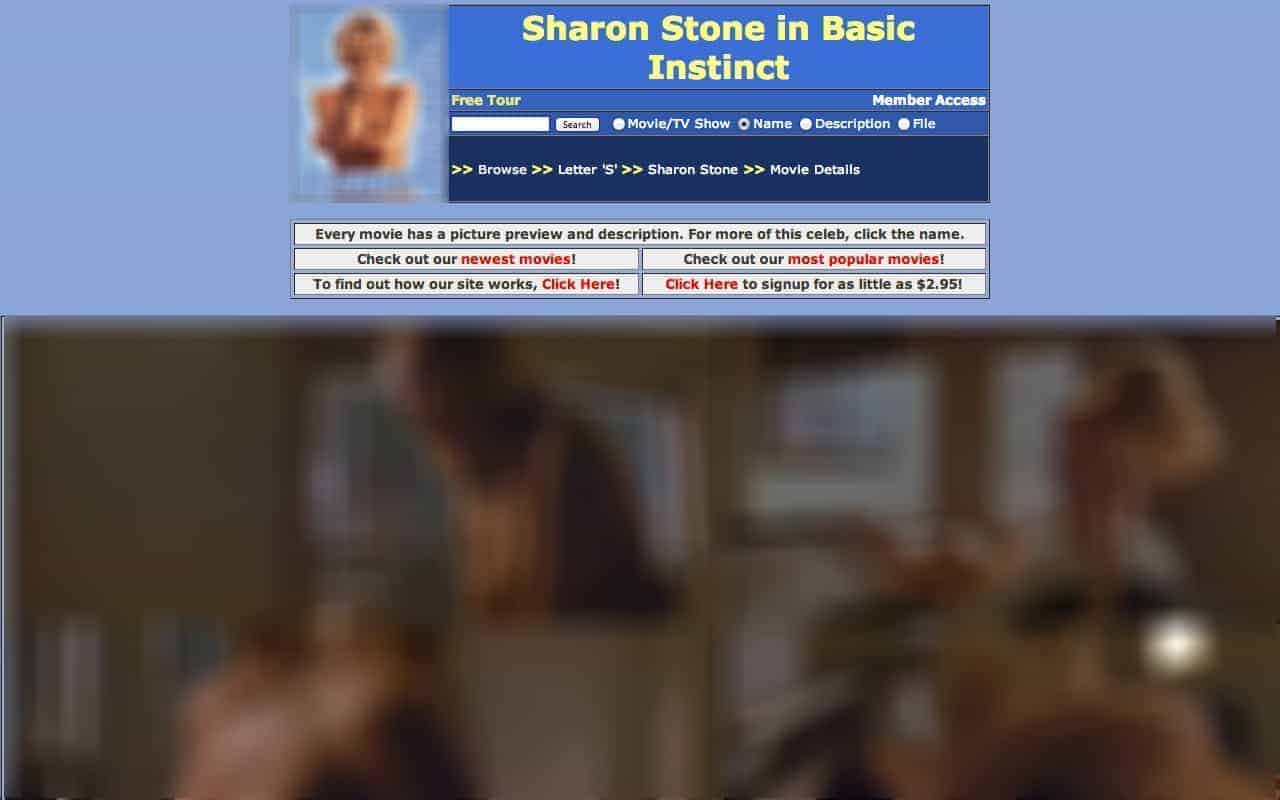 Watch Movies With Your Family - Sharon Stone Basic Instinct
