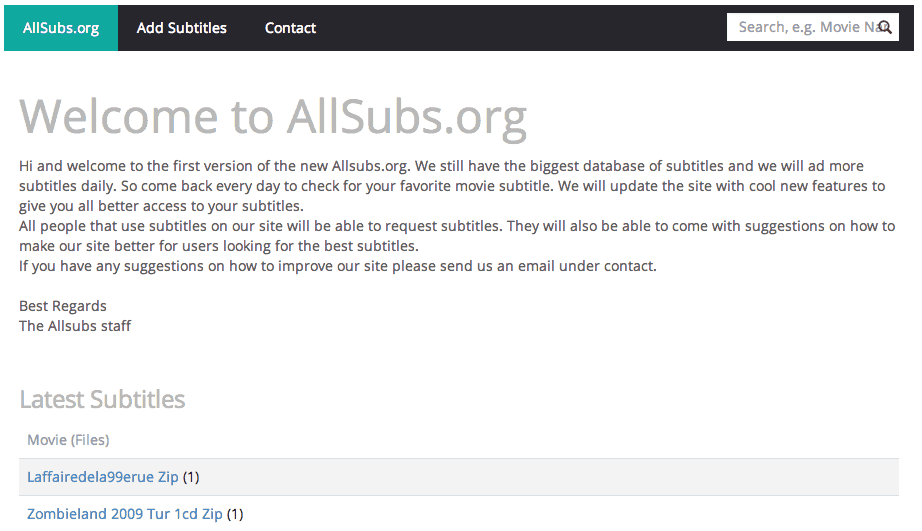 AllSubs.org