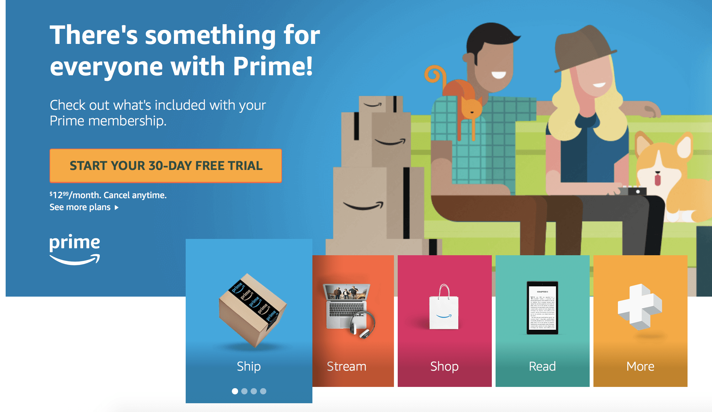 Amazon Prime 30 Days FREE Trial