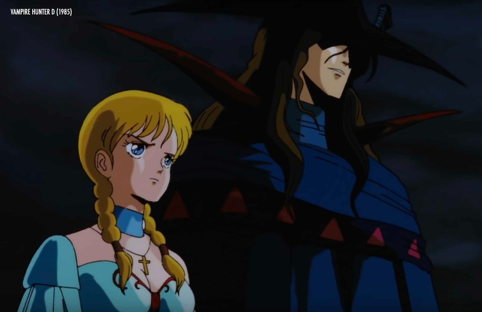 vampire hunter d 1985 english cast