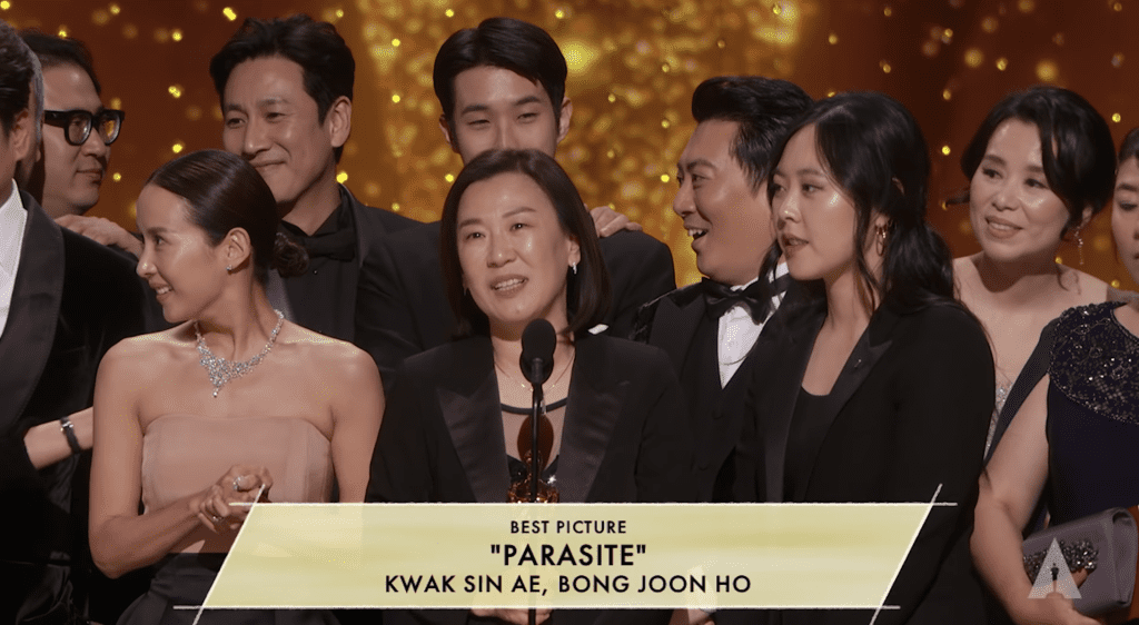 Parasite 2019 Oscar 2020 The Academy Award Best Picture South Korean
