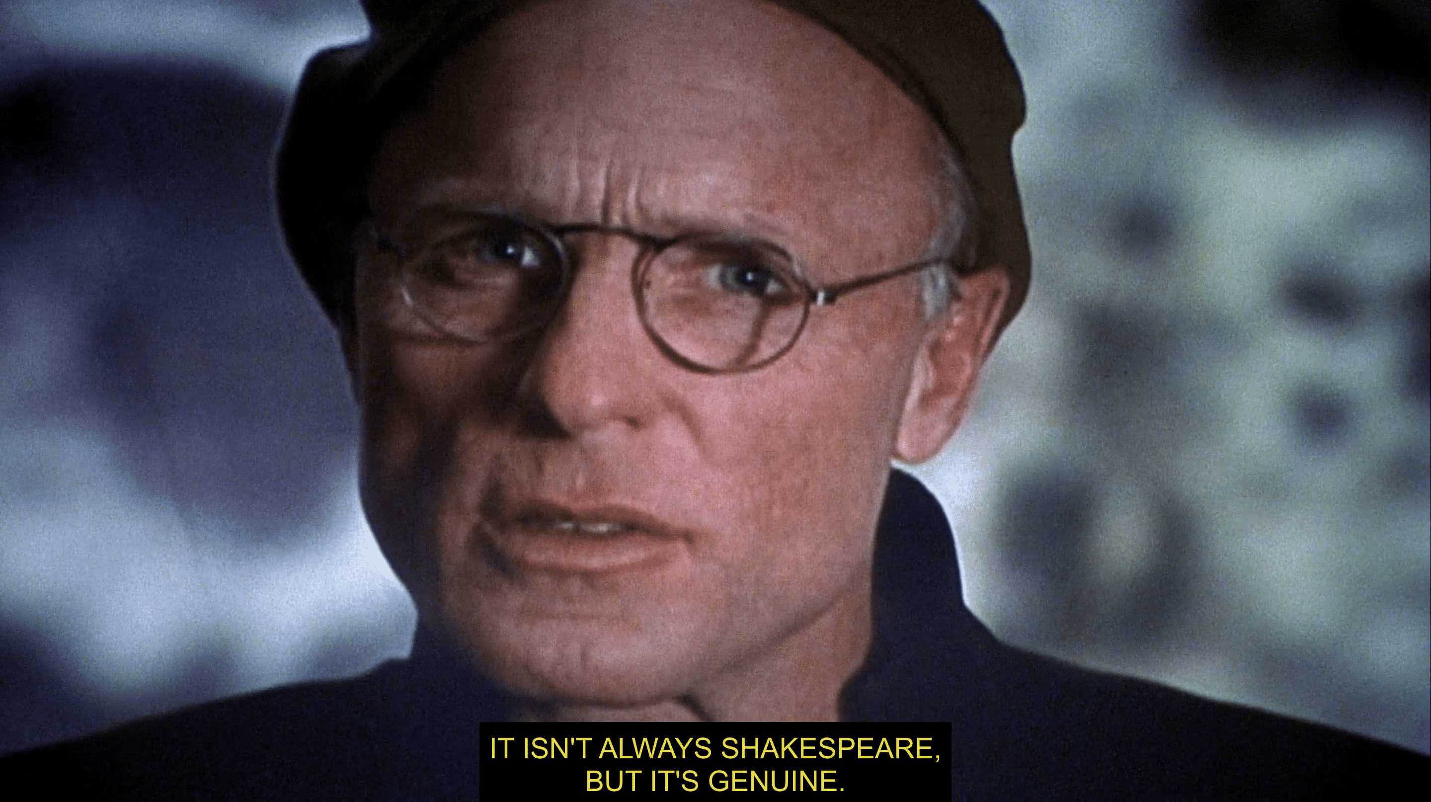The Truman Show Fictional Creator Its Not Always Shakespeare But Its Genuine